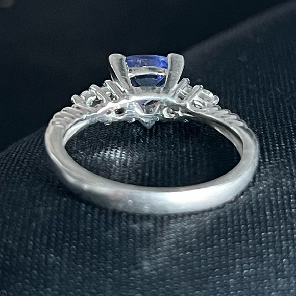 Levian Princess Alexandra Collection. Tanzanite and Diamond ring. - Picture 6 of 11